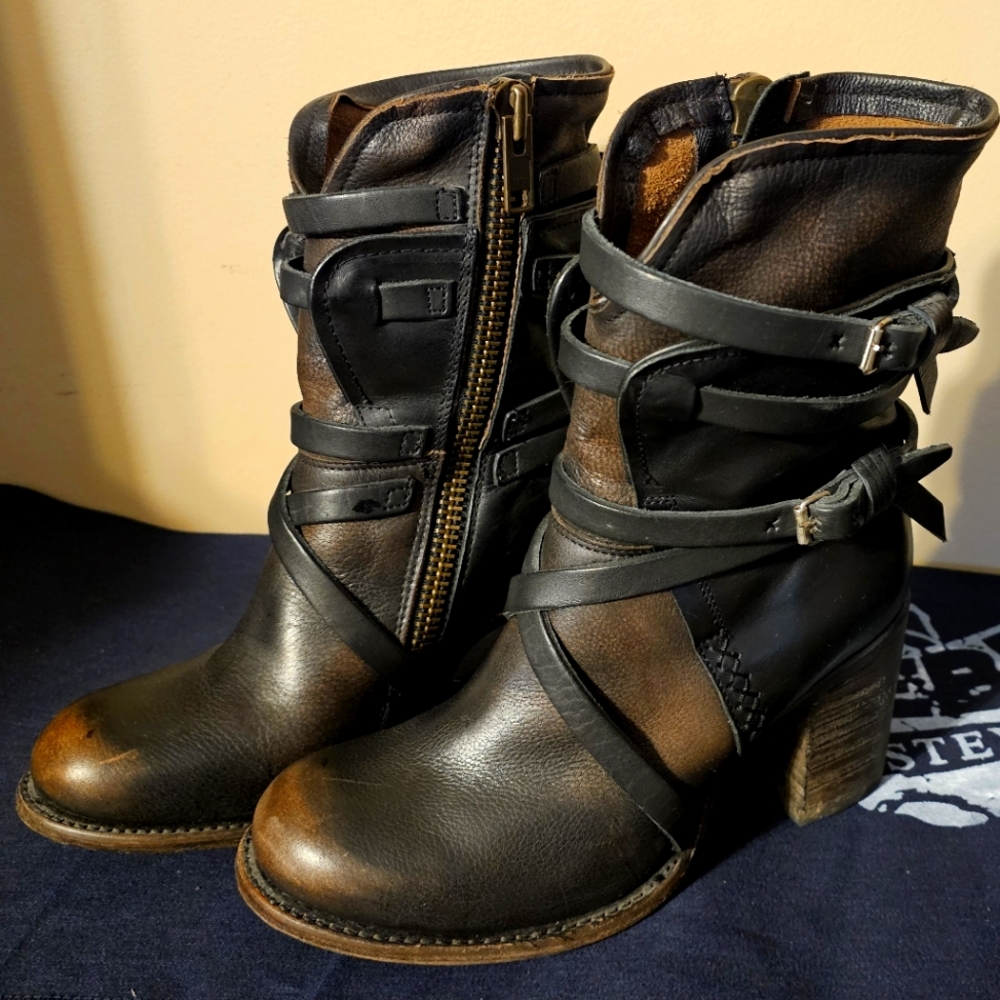 Freebird Baker Black Boots
